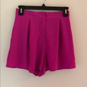 Top shop pink shorts